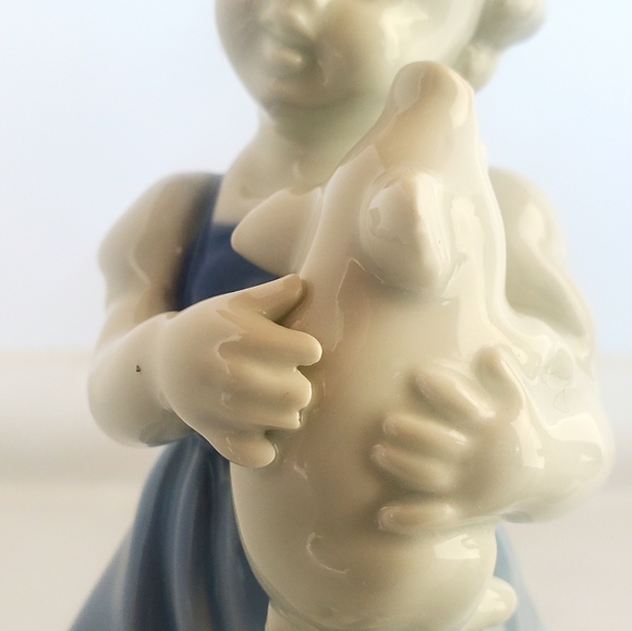 Gerold porcelain early 70s  figurines, boy and girl. Perfect condition. - Picture 9 of 14